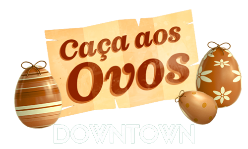 Caça aos ovos de Páscoa downtown